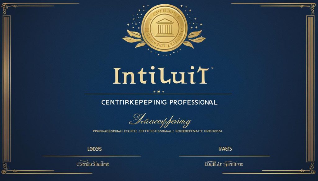 Intuit Academy Bookkeeping Professional Certificate