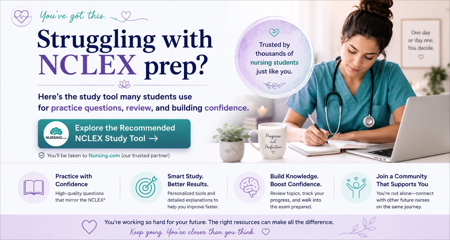 Recommended NCLEX study tool from Nursing.com