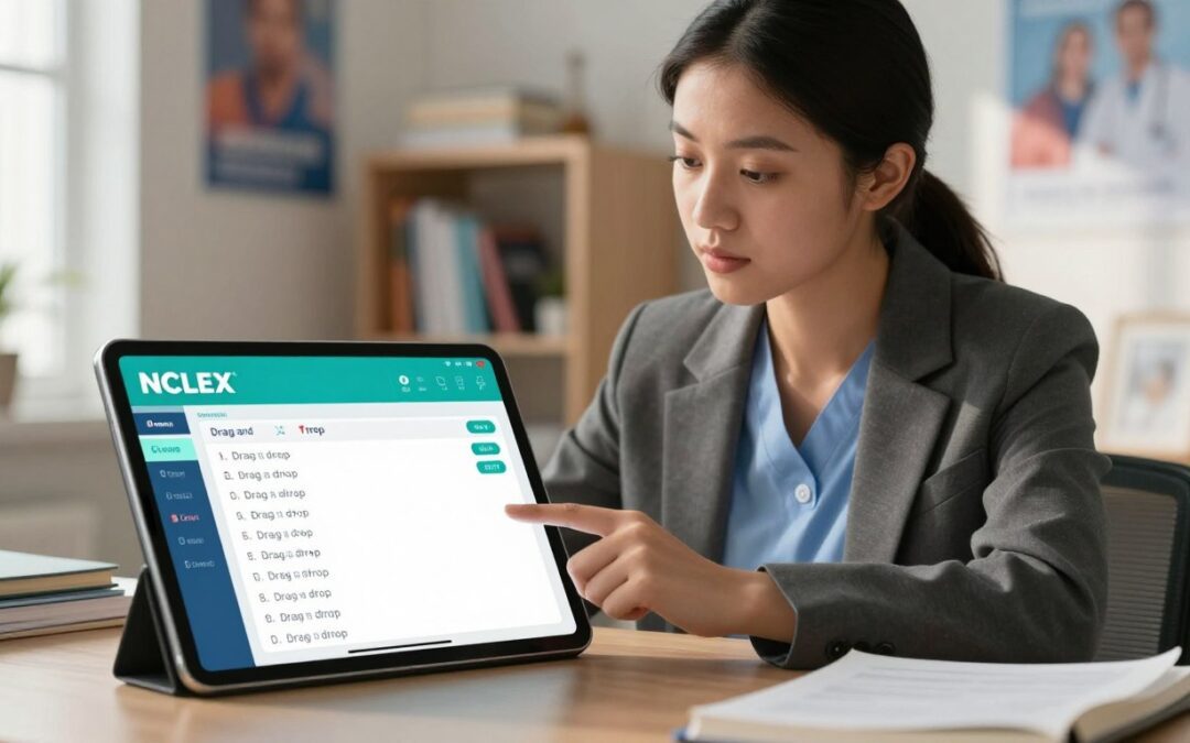 What are NCLEX Drag and Drop Questions?