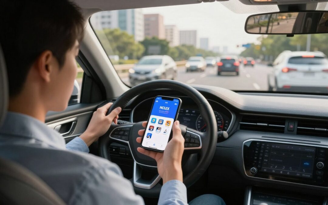 What are the best NCLEX prep podcasts for commuting?