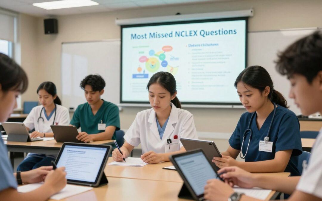What are the most missed NCLEX questions?