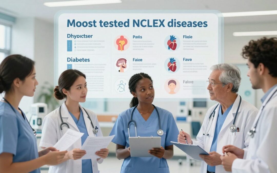 What are the most tested NCLEX diseases you must know