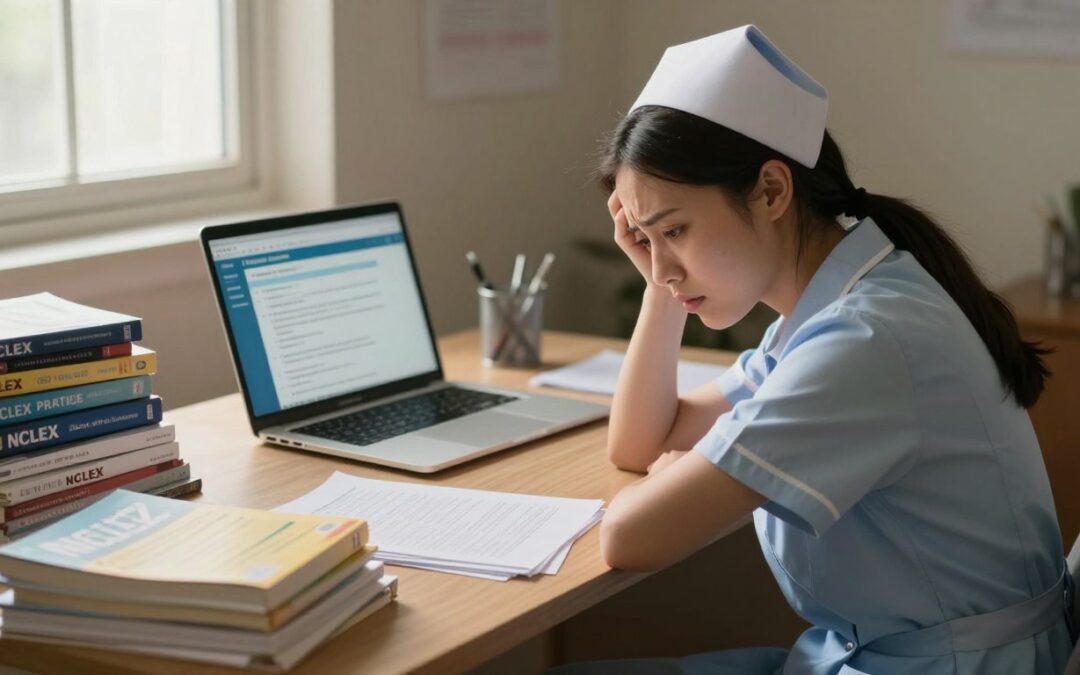 What happens if you fail the NCLEX?